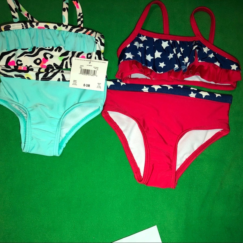 2 bathing suits